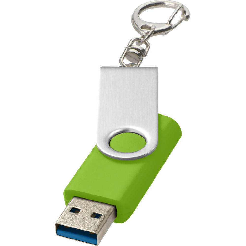 Rotate USB-Stick 3.0 mit Schlüsselanhänger Werbeartikel