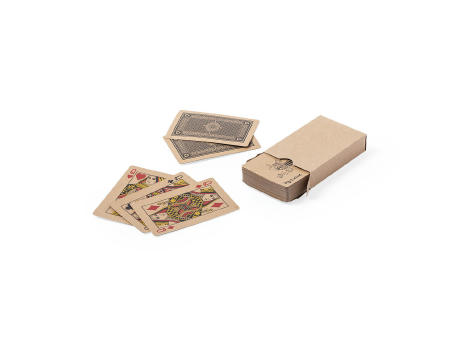 Französisches Kartenspiel Trebol Werbeartikel