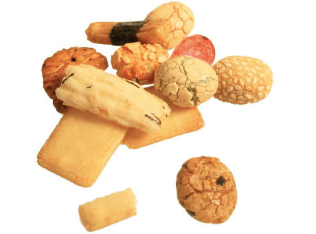 Reisgebäck Superior Mix Werbetüte,   10 g, Inhalt: Reisgebäck Superior Mix Werbeartikel