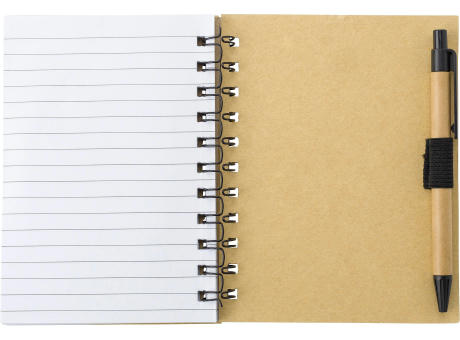 Ringbuch mit Kugelschreiber Niall Werbeartikel