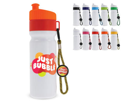 Product image Sportflasche mit Rand und Kordel 750ml Werbeartikel