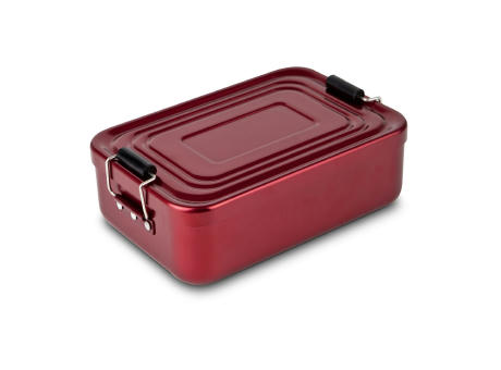 Product image ROMINOX® Lunchbox // Quadra Rot Werbeartikel