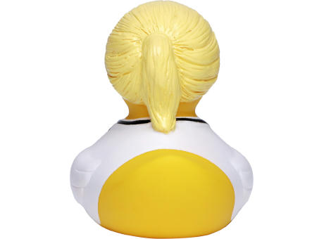 Quietsche-Ente Ärztin, blond Werbeartikel