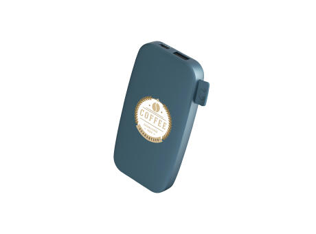 Fresh 'n Rebel Powerbank 6000 mAh USB-C Dusky Blue bedrucken