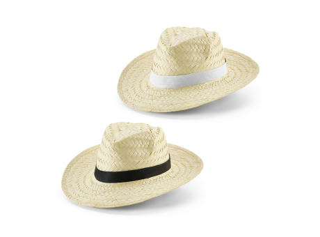 Product image EDWARD POLI. Natürlicher Strohhut mit Polyesterband Werbeartikel