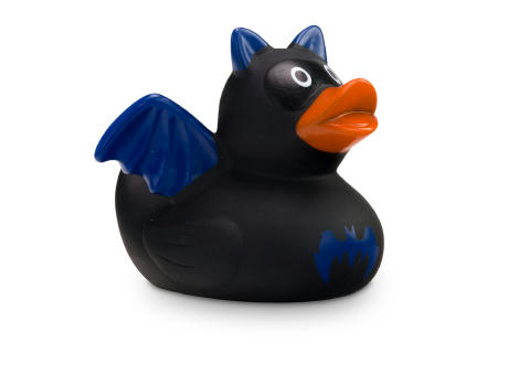 Werbeente Batduck Superheld schwarz-blau Werbeartikel