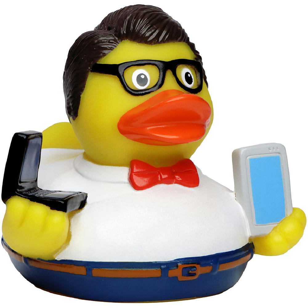 Product image Quietsche-Ente Nerd Werbeartikel