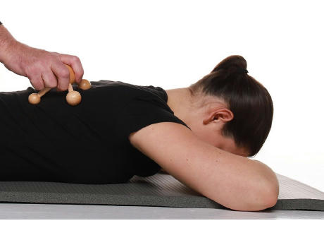 Massagetool 4-Beiner, "Made in Europe" Werbeartikel