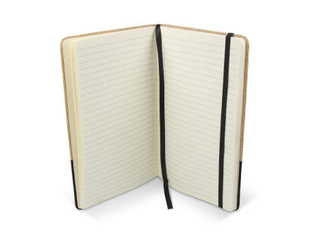 Notizbuch Jute R-PET Werbeartikel