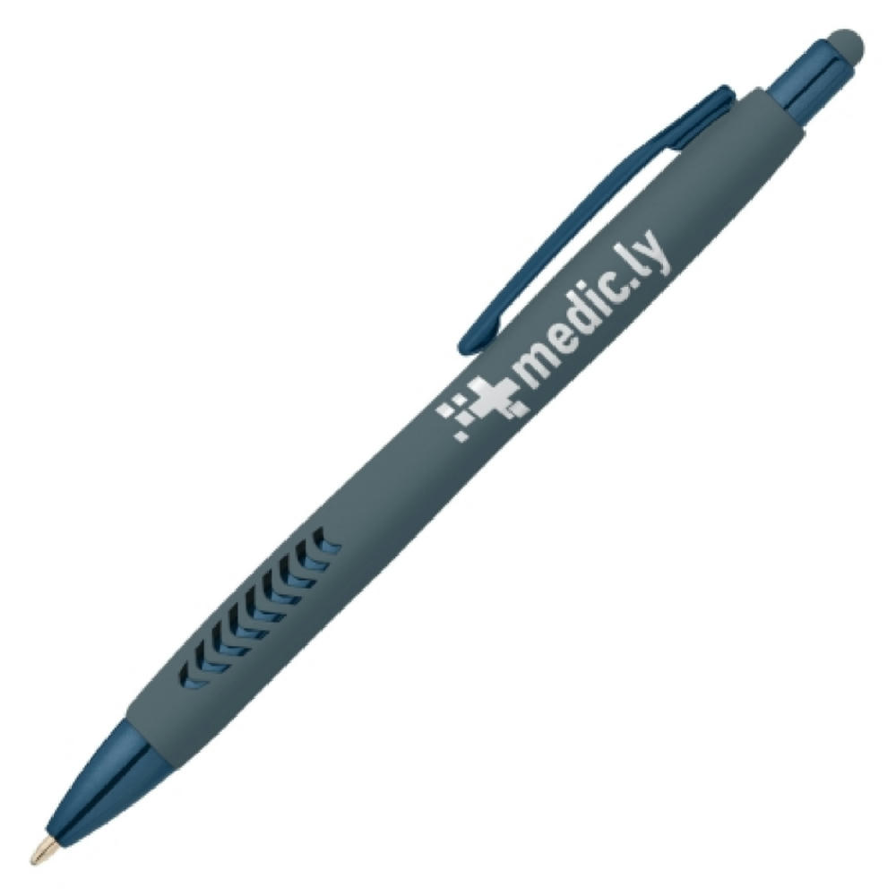 Product image LINDEMAN Soft Touch Kugelschreiber mit UV-Inkjet Werbeartikel