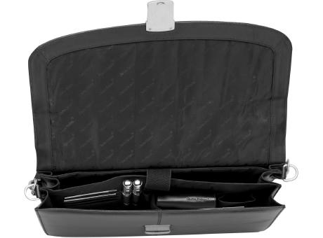 Charles Dickens Aktentasche aus Leder Shia Werbeartikel