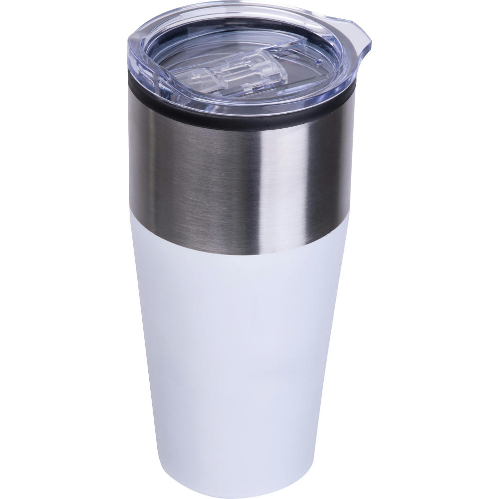 Doppelwandiger Trinkecher, 600ml JORDAN Werbeartikel