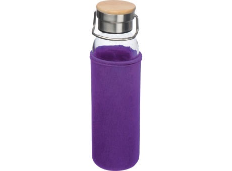Glasflasche mit Neoprenüberzug, 600ml Werbeartikel