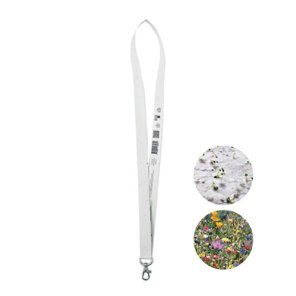 Product image Lanyard mit Samenpapier Werbeartikel