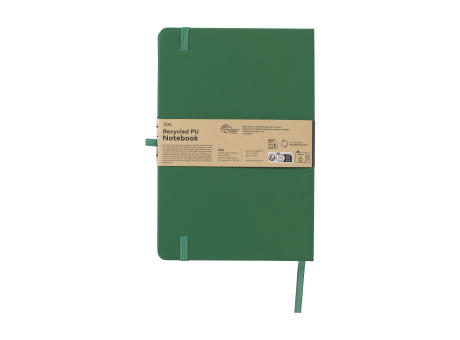 Recycled GRS PU Notebook A5 Werbeartikel
