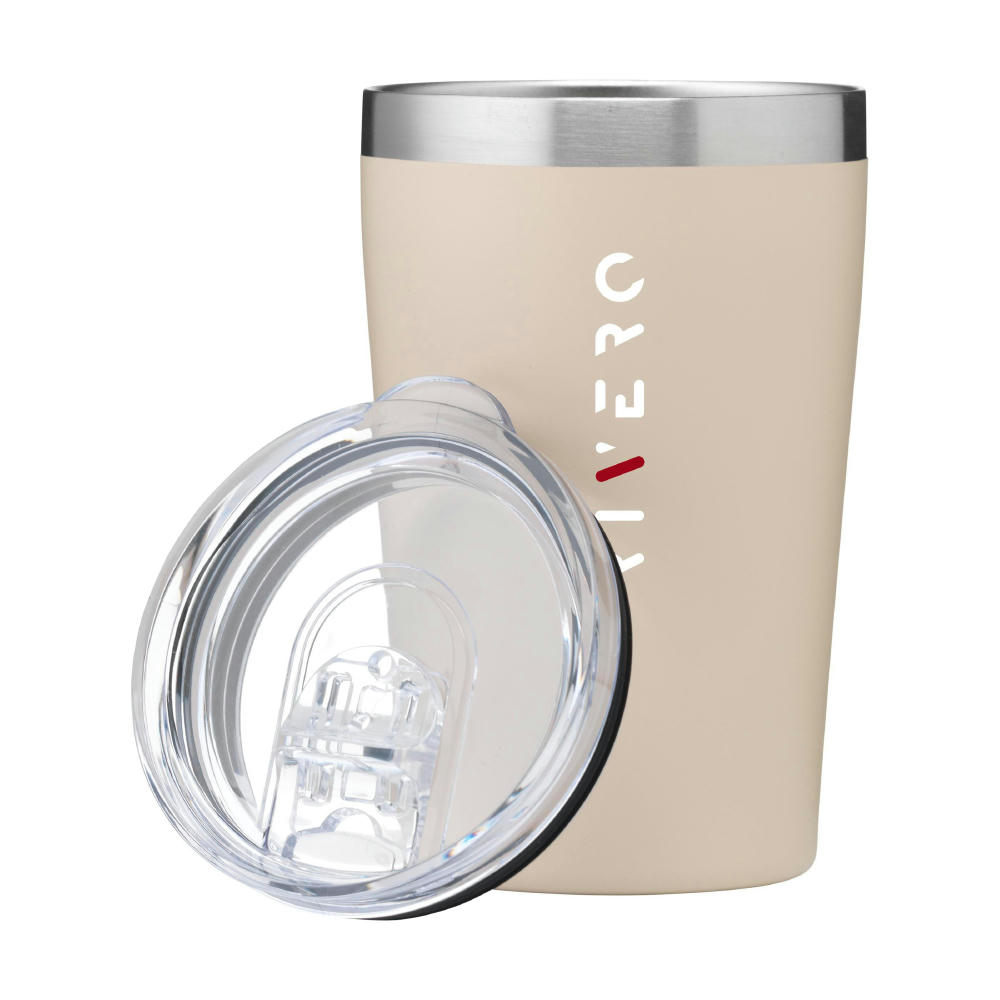 Re-Steel RCS Recycled Coffee Mug 380 ml Thermobecher Werbeartikel