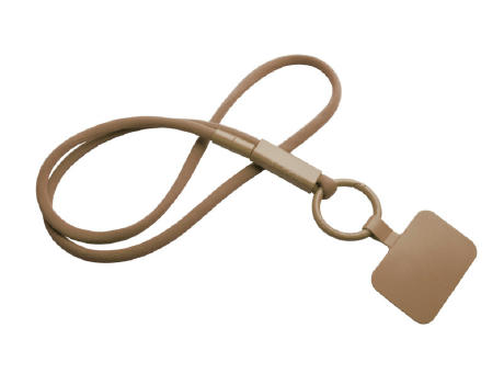 Tubyard Lanyard mit Telefonhalterung und Band aus recyceltem Kunststoff Werbeartikel