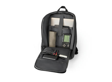 Product image TOULON. Notebook-Rucksack aus hochdichtem 600D Polyester aus recyceltem mit einer wasserabweisenden Oberfläche 16" bedrucken