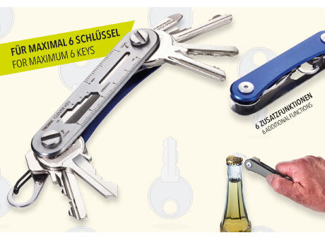 TROIKA Schlüssel Organizer TROIKA CLEVER KEY Werbeartikel