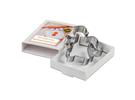 Backförmchen in Slide-Box - Herz Werbeartikel