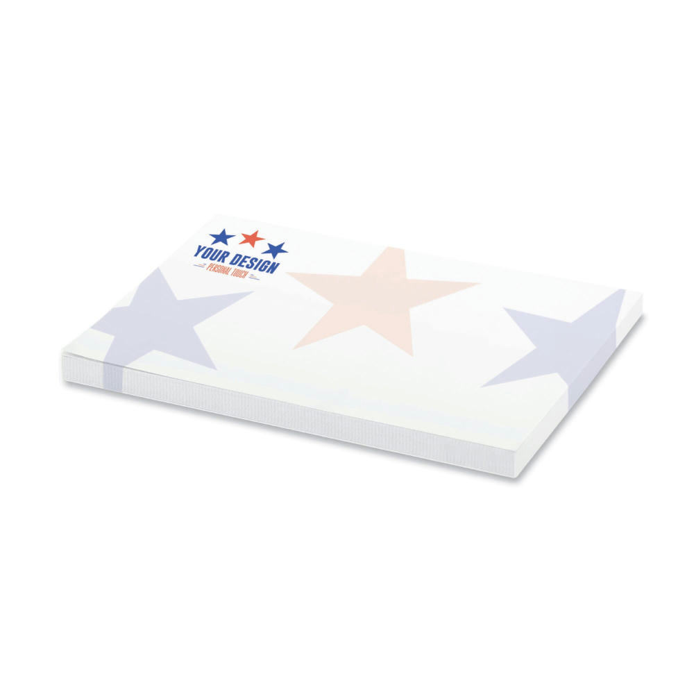 Product image 50 Blatt Haftnotizen, 100x72mm, full-colour Werbeartikel
