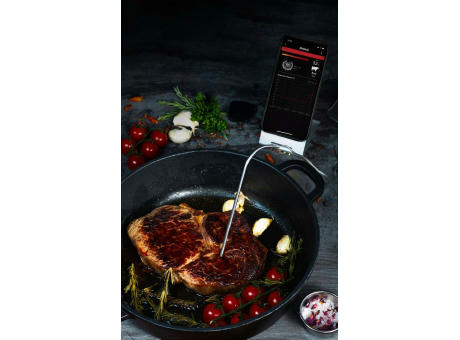 HOT Grillthermometer mit App und Wireless Temperaturfühler Werbeartikel