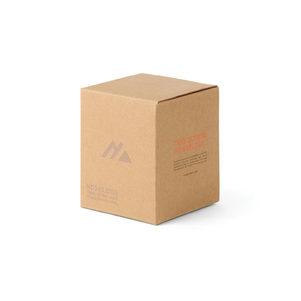 Nordic Drift Trail Ultraleichte Titan-Becher 450ml Werbeartikel