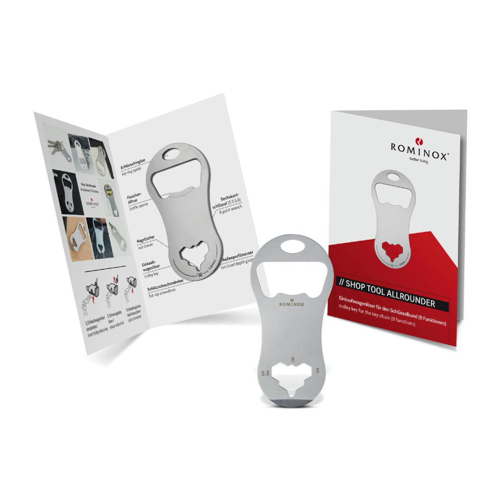 Product image ROMINOX® Shop Tool // Allrounder - 8 Funktionen Werbeartikel