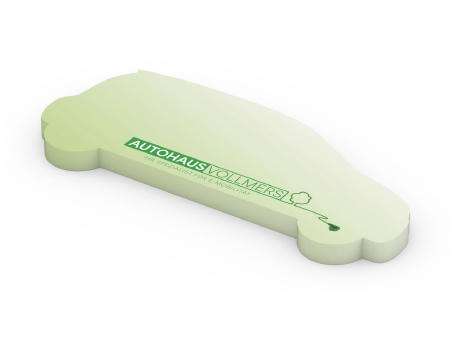 Haftnotiz Form 125 × 72 Recycling Werbeartikel