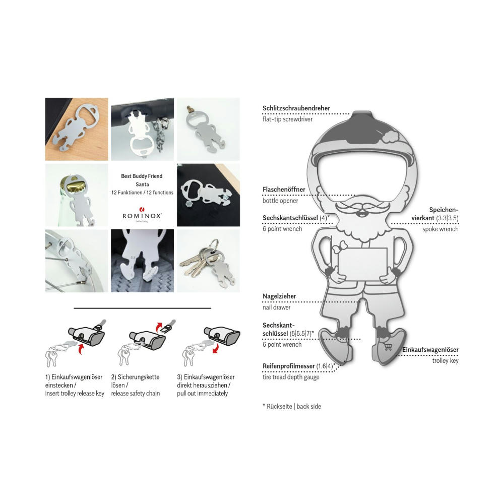 ROMINOX® Best Buddy Friend // Santa Werbeartikel