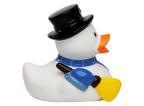 Quietsche-Ente Schneemann Werbeartikel