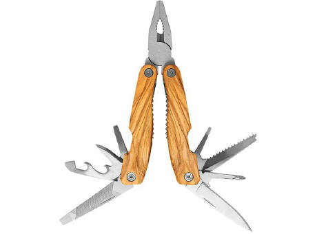 Product image Multitool 'Locker', 12 Funktionen, Olivenholz Werbeartikel