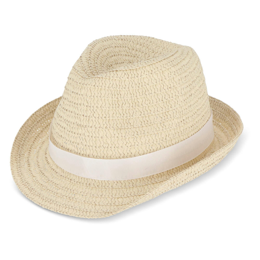 Product image Pflanzlicher Strohhut mit farbigem Band Werbeartikel