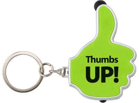 Product image Schlüsselanhänger aus ABS-Kunststoff Melvin bedrucken