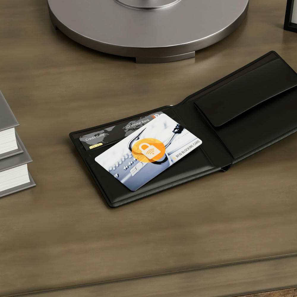 RFID Blocker Karte - Premium Schutz (Lager) Werbeartikel