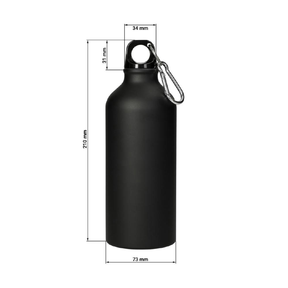 Aluminiumflasche "Sporty" 0,6 l matt Werbeartikel