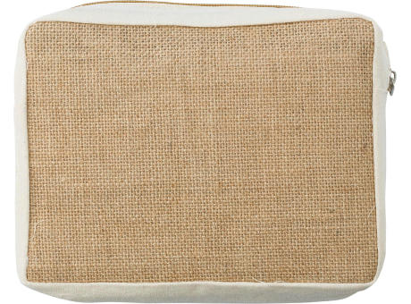 Jute-Kosmetiktasche Julian Werbeartikel