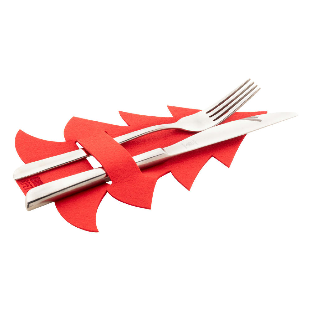 Product image RPET Weihnachts-Besteckhalter-Set Tonsvik Werbeartikel