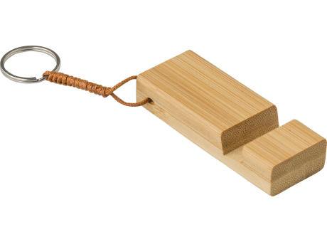 Schlüsselanhänger aus Bambus Kian bedrucken