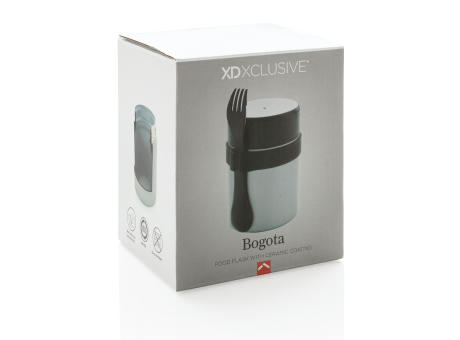 Bogota Food-Container mit Keramik-Überzug Werbeartikel