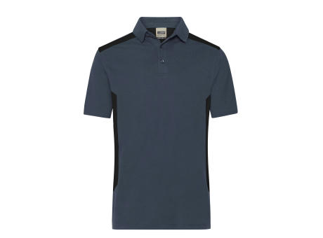 Product image Men's Workwear Polo - STRONG - - Strapazierfähiges und pflegeleichtes Polo mit Kontrasteinsätzen Werbeartikel
