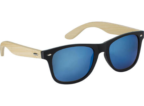 Sonnenbrille aus ABS und Bambus Luis bedrucken