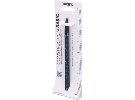TROIKA Multitasking-Kugelschreiber CONSTRUCTION BASIC Werbeartikel