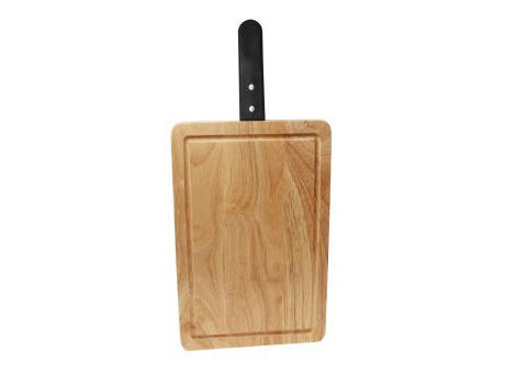 Product image VESPER-TRAUM - SCHNEIDEBRETT INKL. ALLROUNDMESSER Werbeartikel