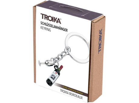TROIKA Schlüsselanhänger TROIKA BORDEAUX Werbeartikel