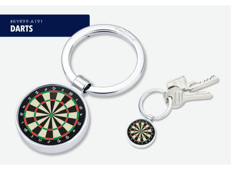 TROIKA Schlüsselanhänger DARTS Werbeartikel