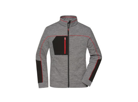 Product image Ladies' Structure Fleece Jacket - Pflegeleichte Strick-Fleecejacke für Arbeit und Freizeit Werbeartikel