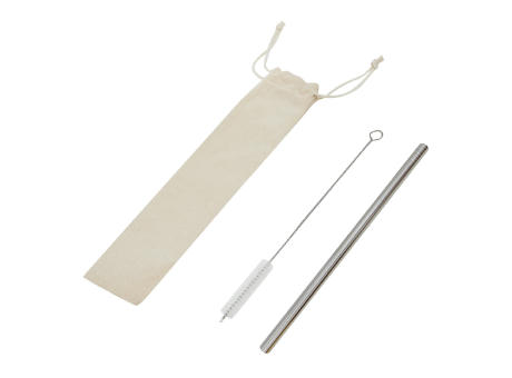 Edelstahl-Strohhalm DRINK ELEGANT Werbeartikel