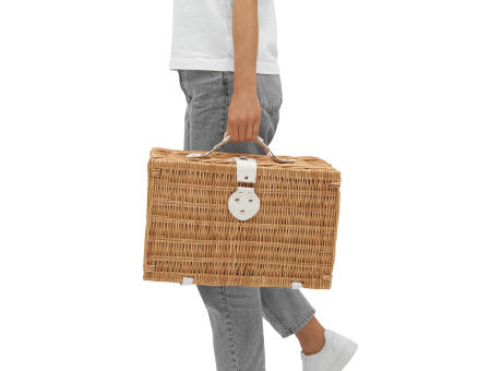 KINGS PARK - Weiden-Picknickkorb Werbeartikel