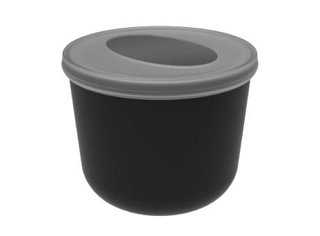 schwarz/ transparent